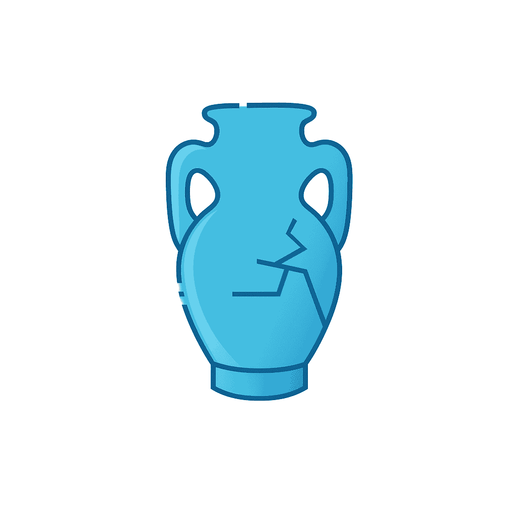 Icon liability insurance broken vase