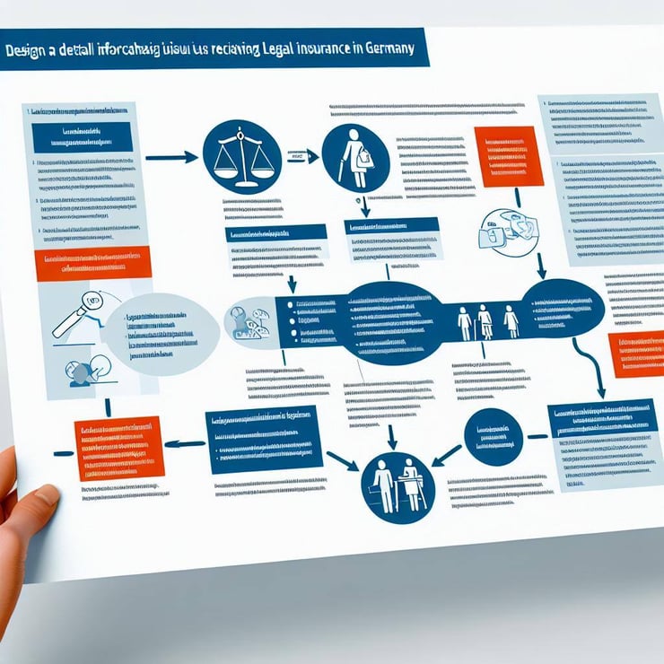 Legal grafic with leagel process