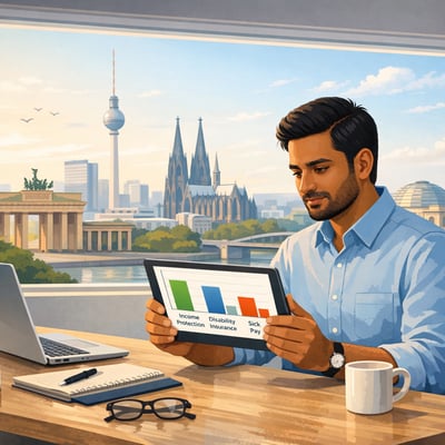 Income Protection in Germany for Indian Expats