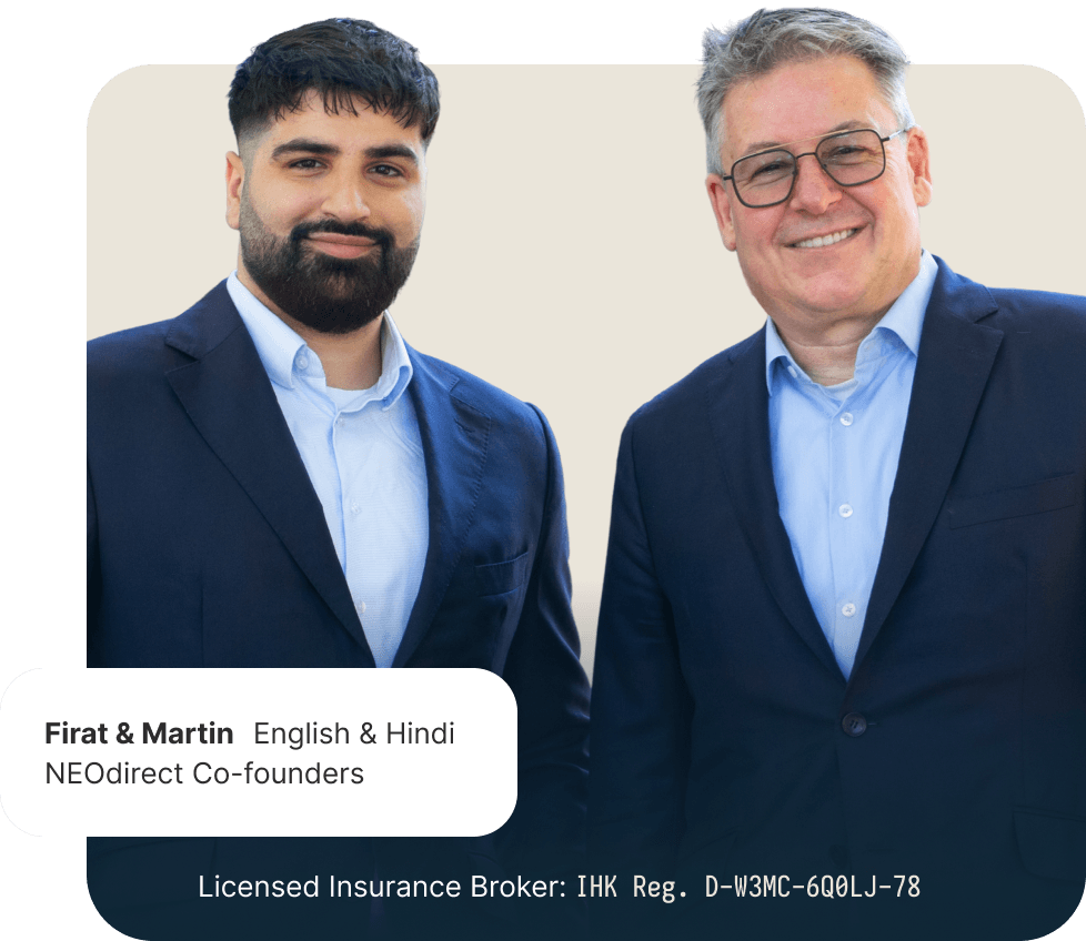 Martin and Firat, NEOdirect co-founders