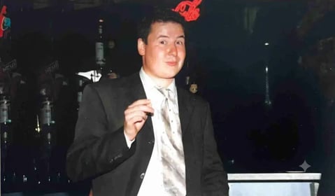 Martin Grödl in 1993, the year he moved from Austria to Germany
