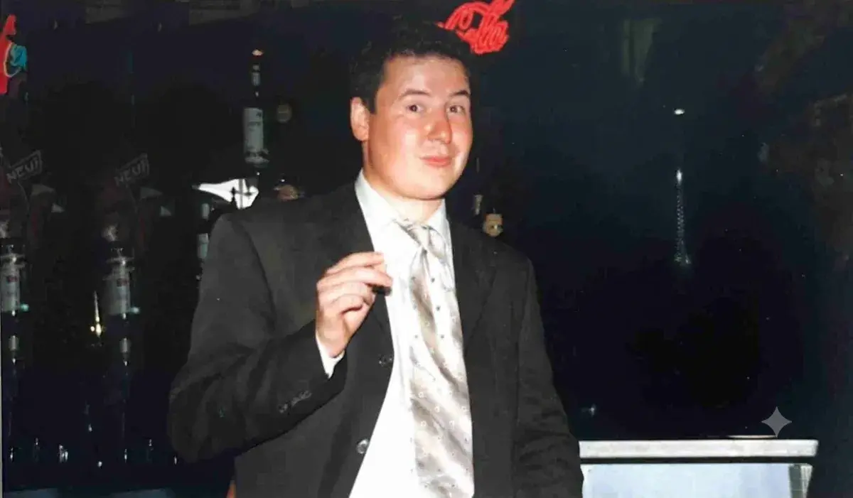 Martin Grödl in 1993, the year he moved from Austria to Germany